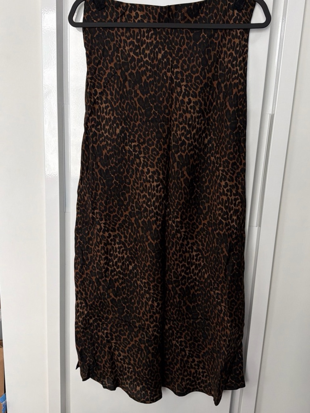 GAP Leopard Print Midi Skirt - Brown & Black